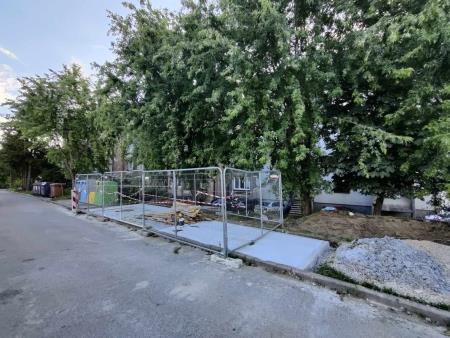 Gradnja podzemnega ekološkega otoka na Pretnerjevi ulici